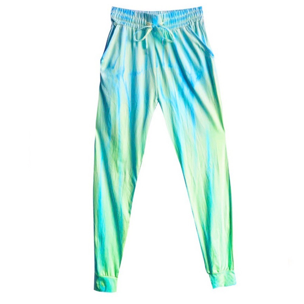 Aquamarine Tie Dye Lounge Pants